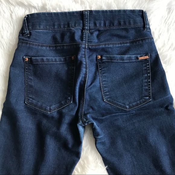 PULL&BEAR Mid Rise Medium Wash Skinny Jeans - Picture 5 of 7